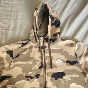 Mens Nike Camo Hoodie